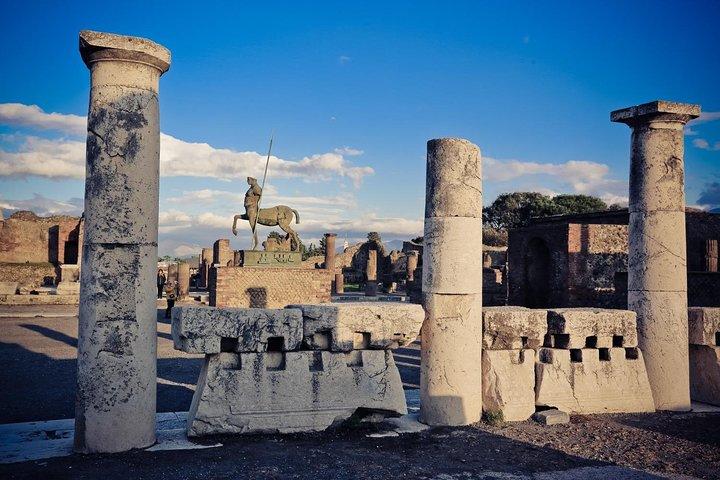 Pompeii Ruins & Mt.Vesuvius with Lunch & Wine Tasting from Rome - cover photo