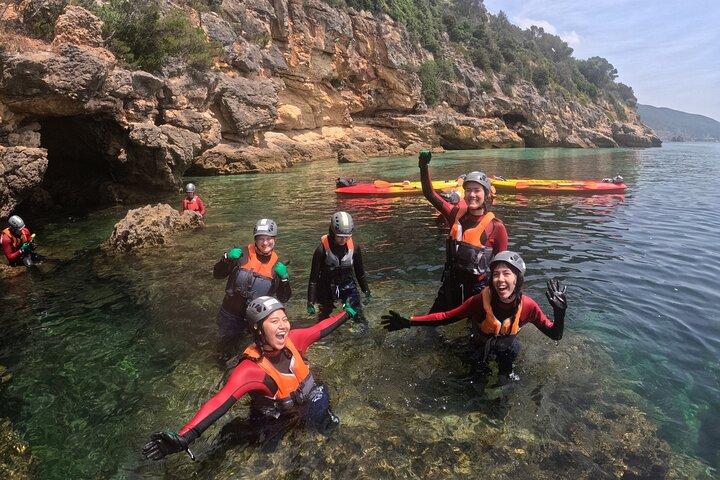 Premium All Inclusive Kayak & Coasteering & Snorkeling with Lunch - cover photo