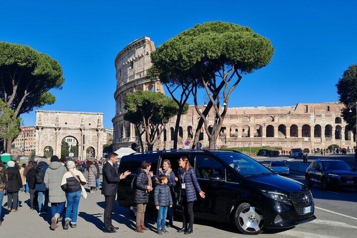 Private Rome WOW Tour in 1 Day: Luxury Car, Guide, Tkts & Lunch! - cover photo