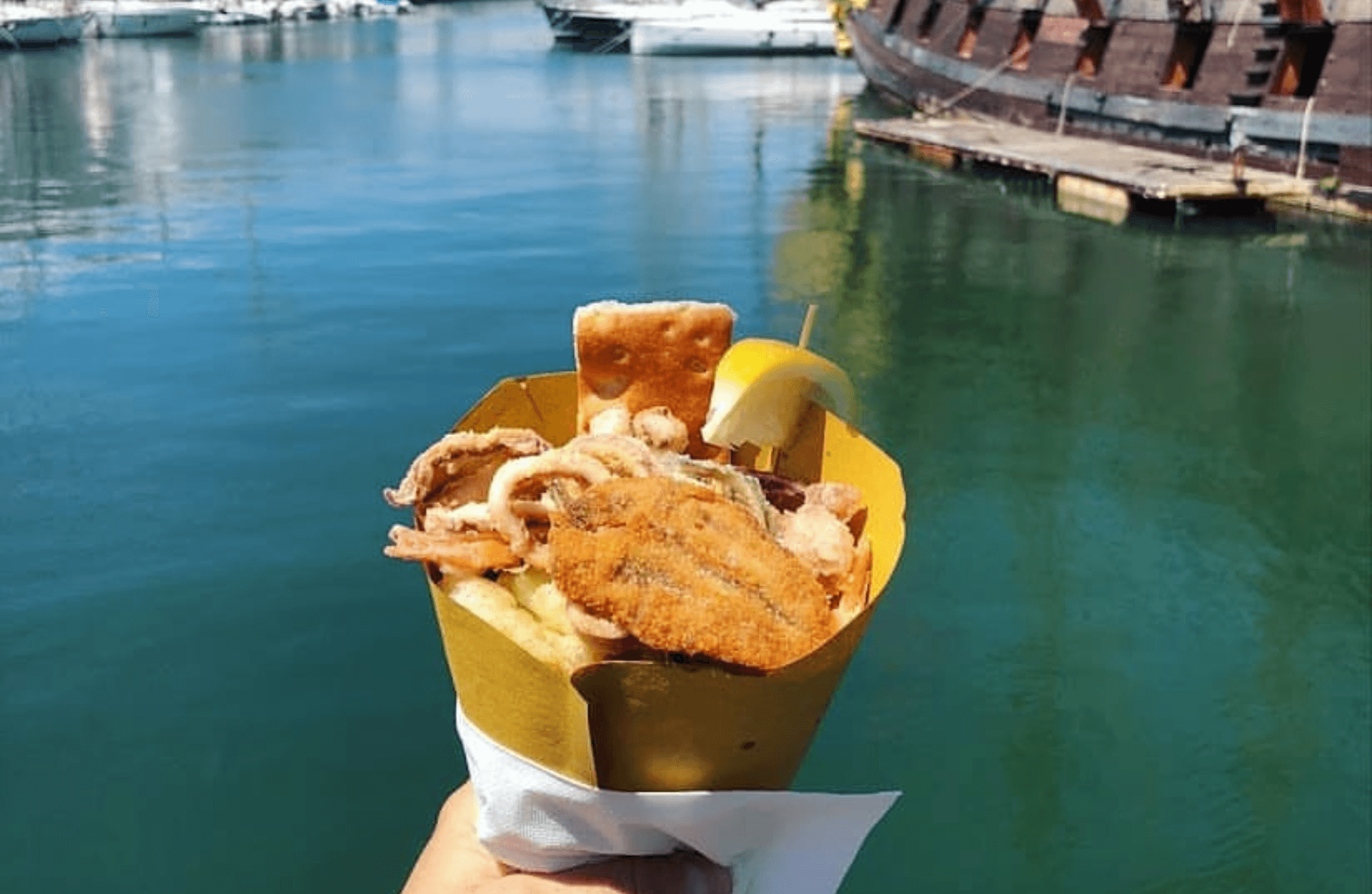 Guided Food Tour with Wine Tastings in Genoa - cover photo