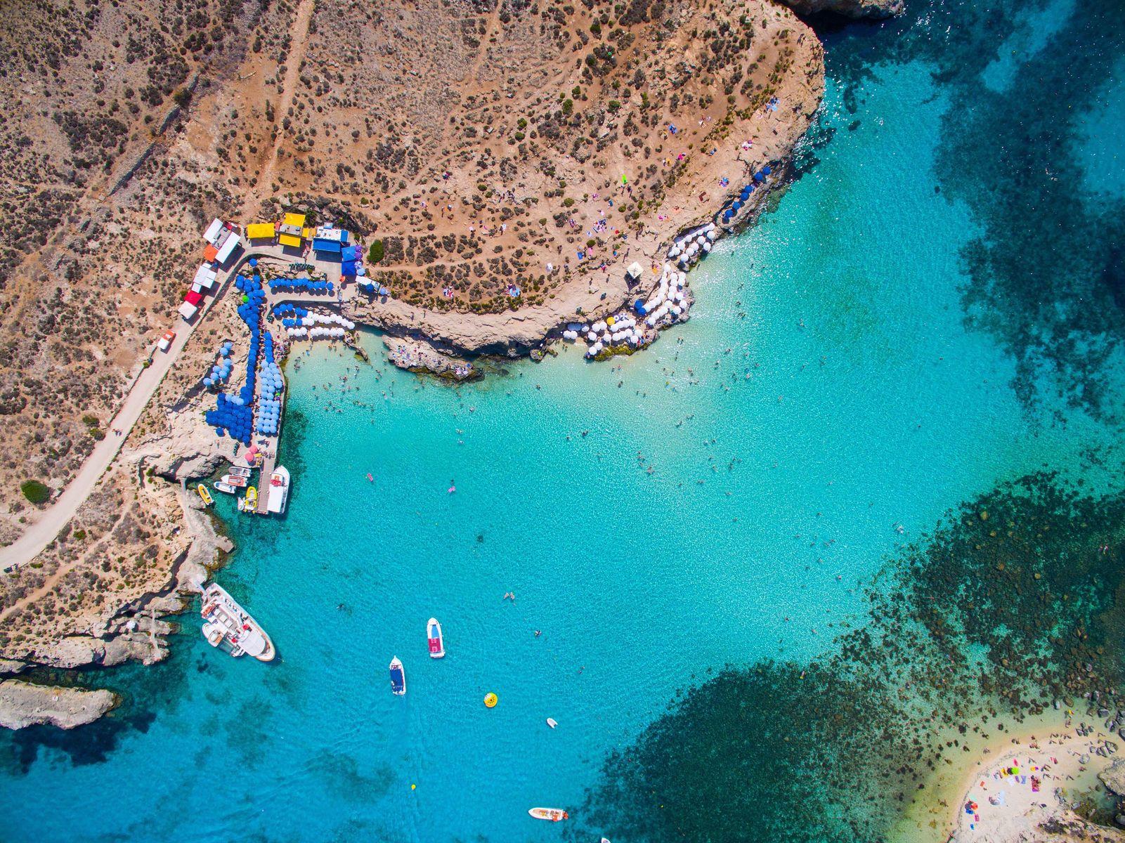 Coastal Ferry Cruise With Stops in Gozo, Comino & The Bue Lagoon (Two Islands) - cover photo