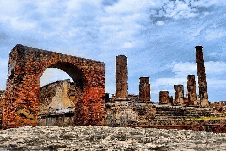 Rome Airport to Pompeii Tour with drop off Sorrento and Positano - cover photo