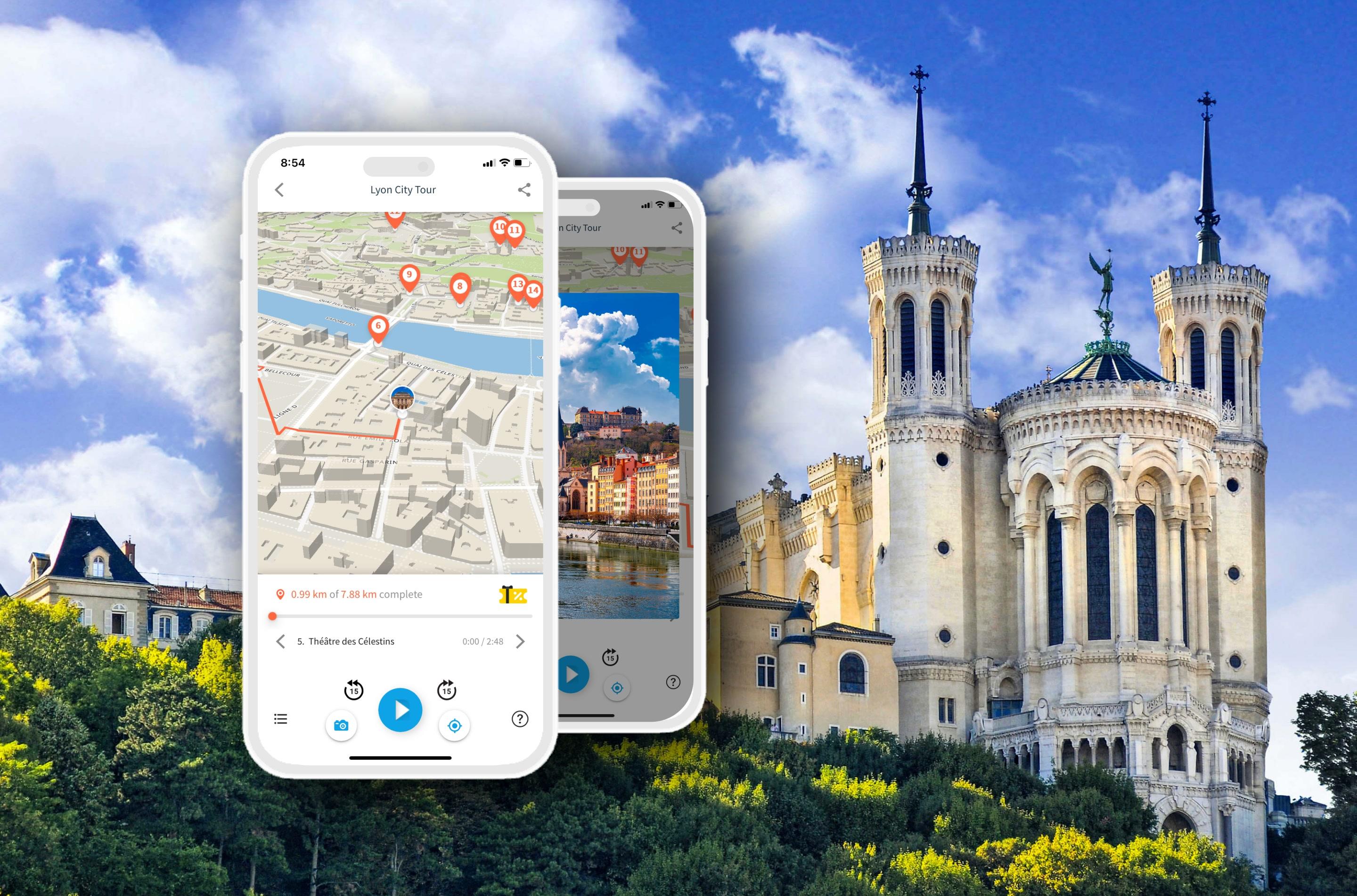 Lyon: Big City Tour with Audio Guide - cover photo