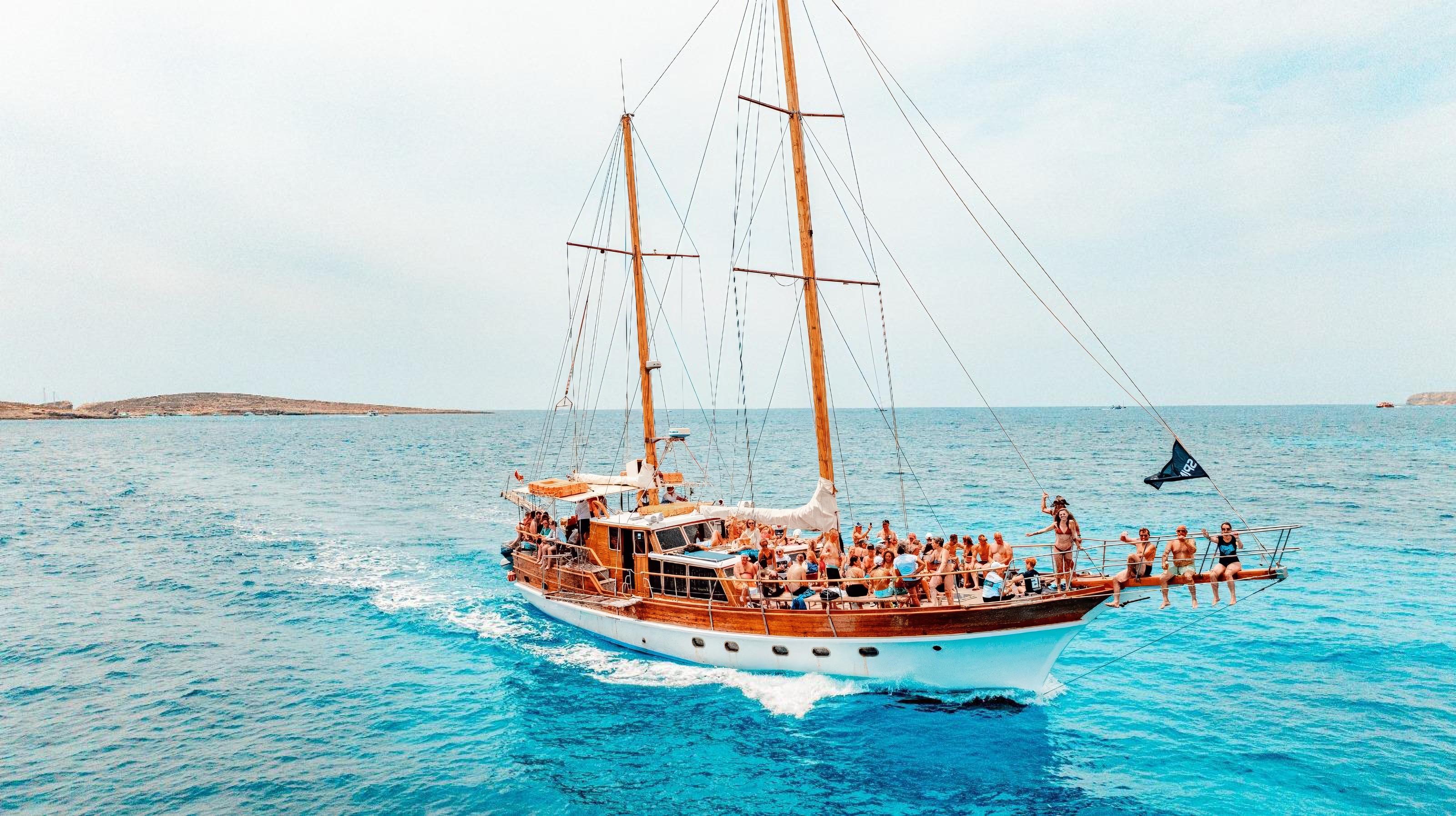 Round Comino, Blue Lagoon and Gozo Scenic Cruise on a Turkish Gullet - cover photo