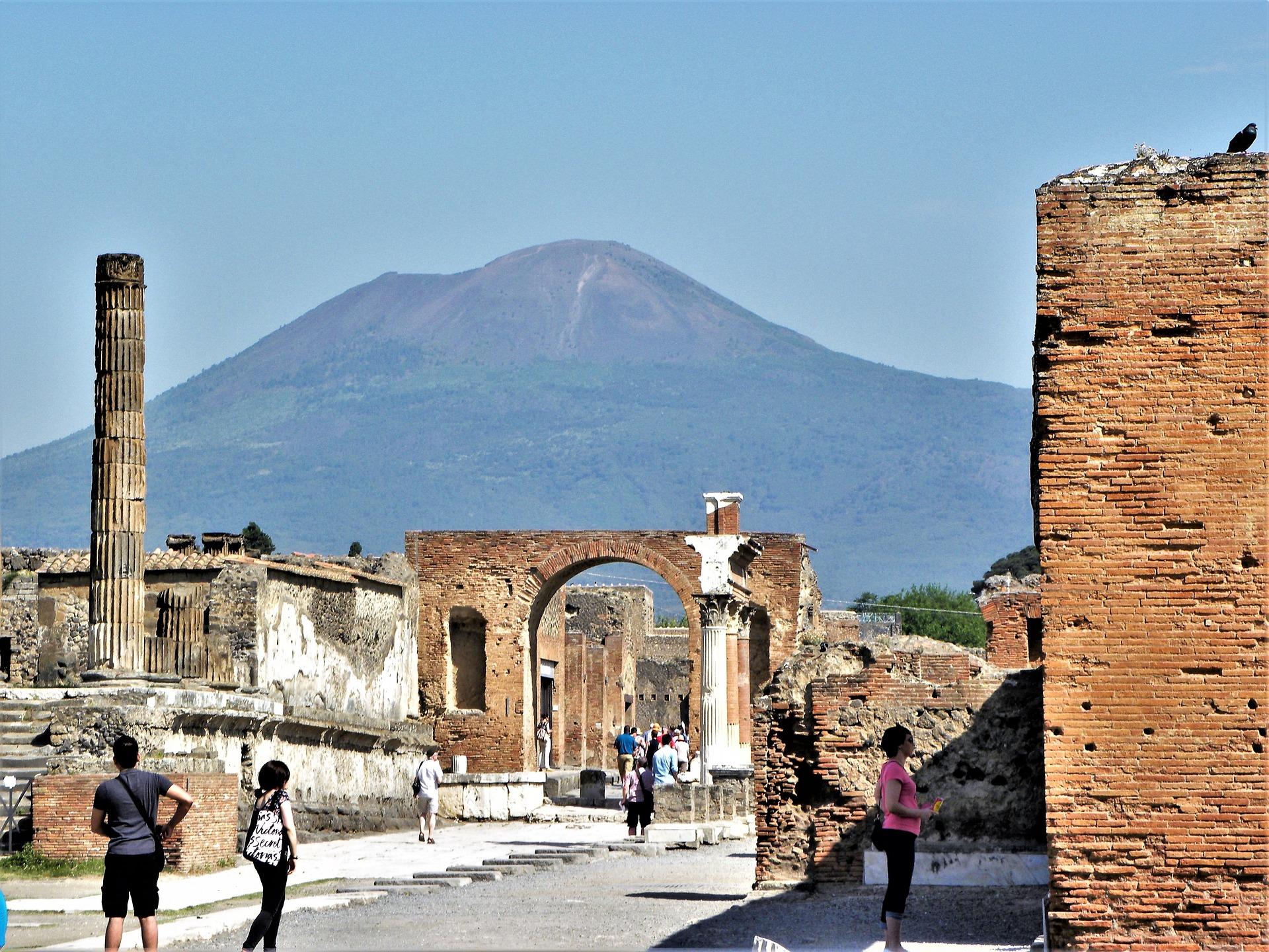 Pompeii and Vesuvius Tour from Naples (Tickets and Hotel Pick Up Included) - cover photo