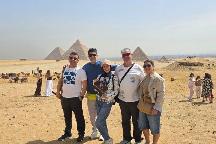 Giza Pyramids Saqqara and Memphis Day Tour VIP - cover photo