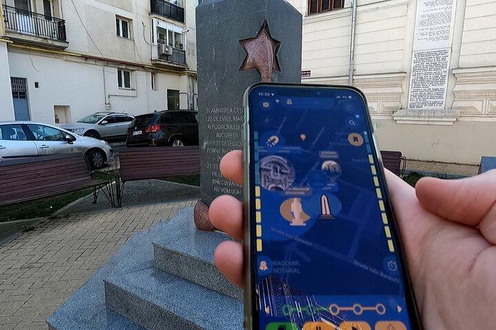 Jewish Bucharest Smartphone App GPS Walking Tour - cover photo