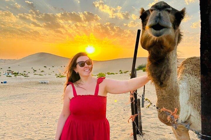Abu Dhabi Desert Safari with Camel Ride BBQ Dinner and Live Shows - photo 3