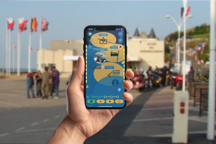 The Allied Landing GPS App Walking Tour Mobile Game - cover photo