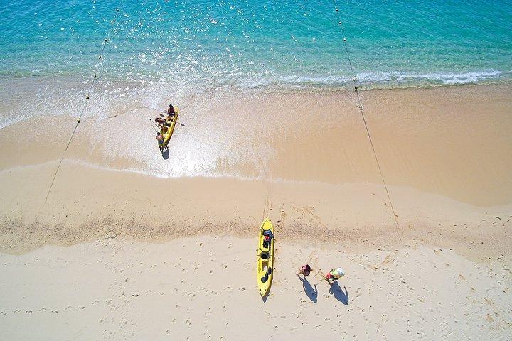 Private Cabo 2 Bays Kayak & Snorkel at Santa Maria & Chileno Bay - cover photo