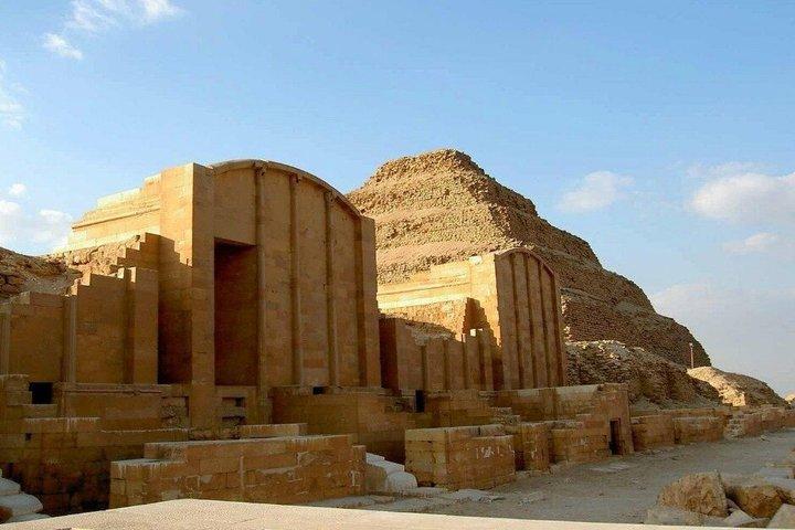 VIP Private Tour Giza Pyramids Saqqara Memphis All Inclusive - photo 2
