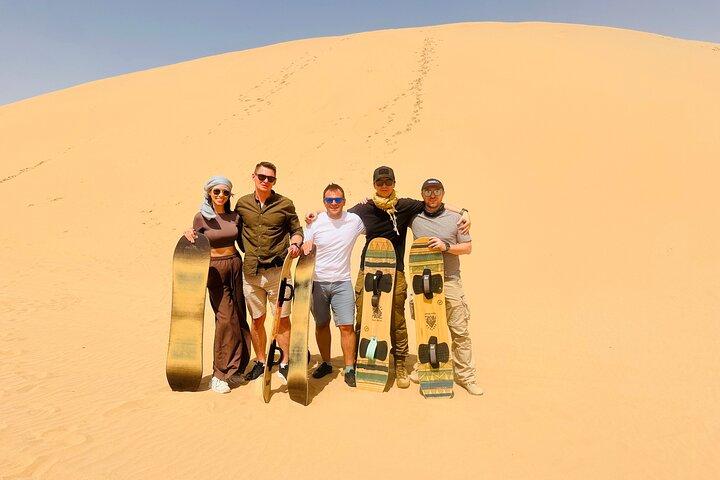 Abu Dhabi Morning Desert Safari with Camel Ride & Sandboarding - photo 5