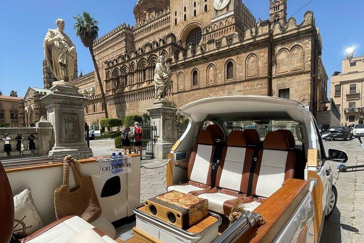 Palermo: Tour of Historical Center, Catacombs & Monreale in CruiserCar - cover photo
