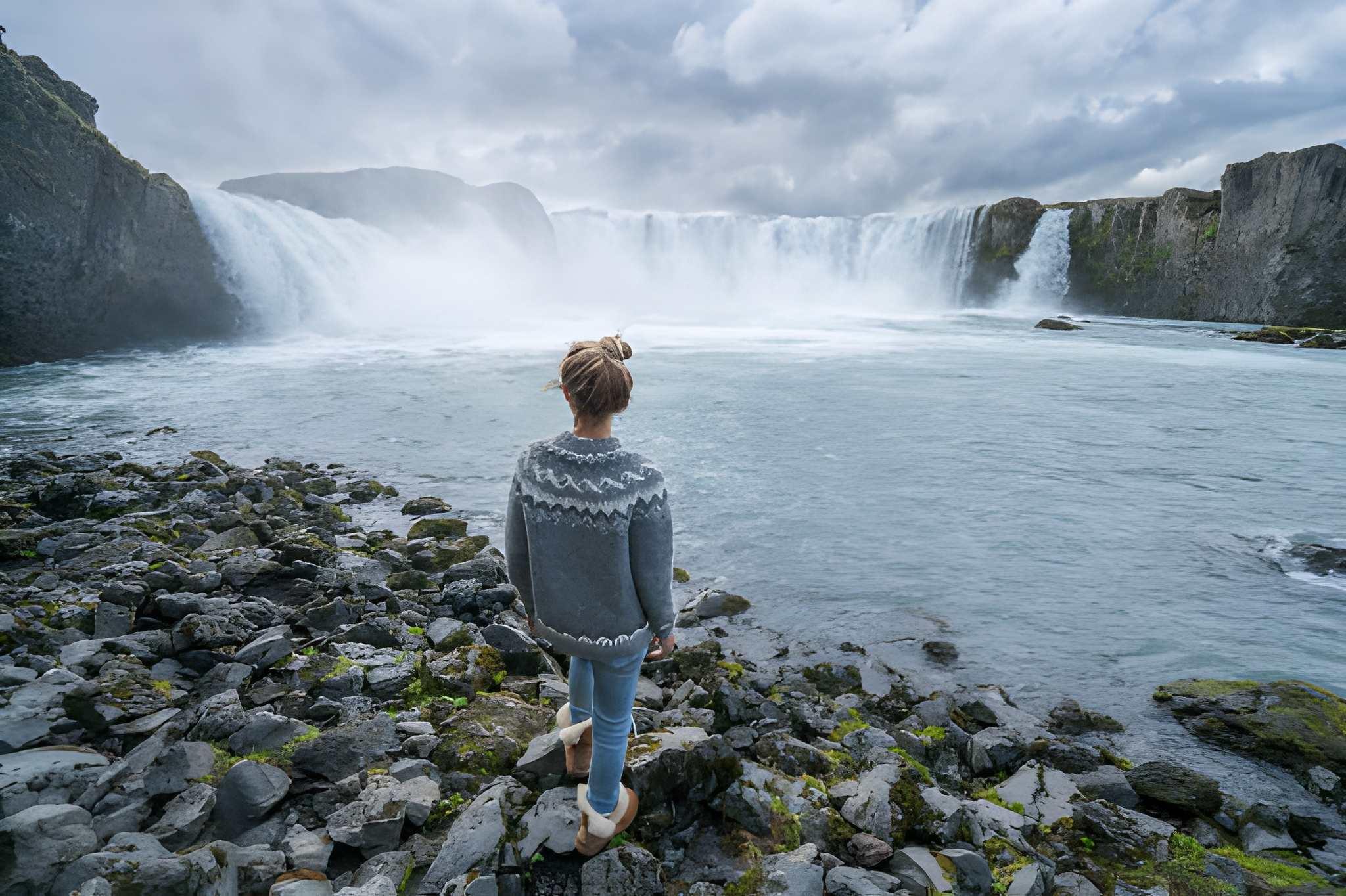 Akureyri Port: Small Group Godafoss Waterfall and Laufas Turf House Tour - photo 3