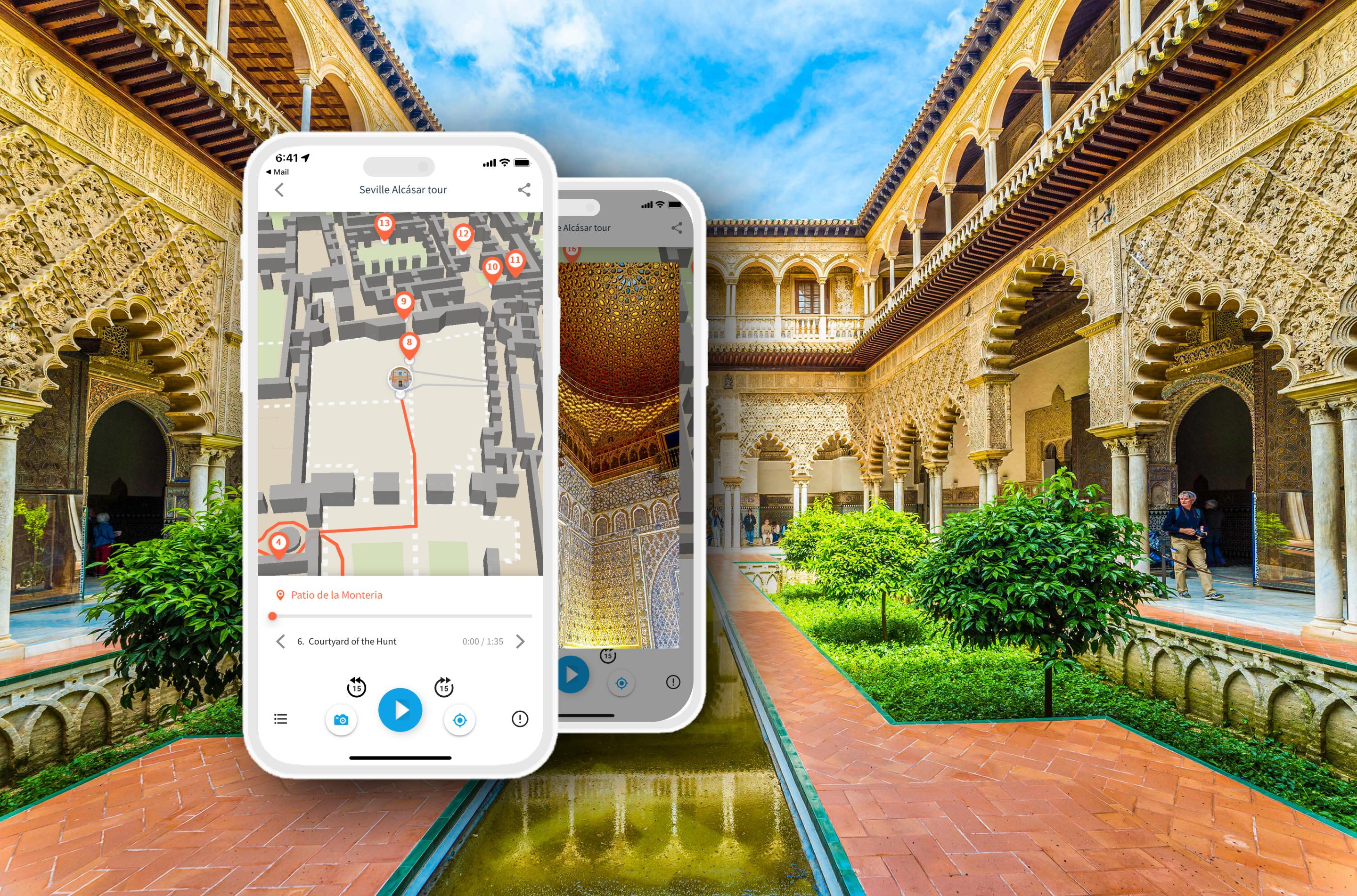 Seville Alcásar: audio guide on your smartphone - cover photo
