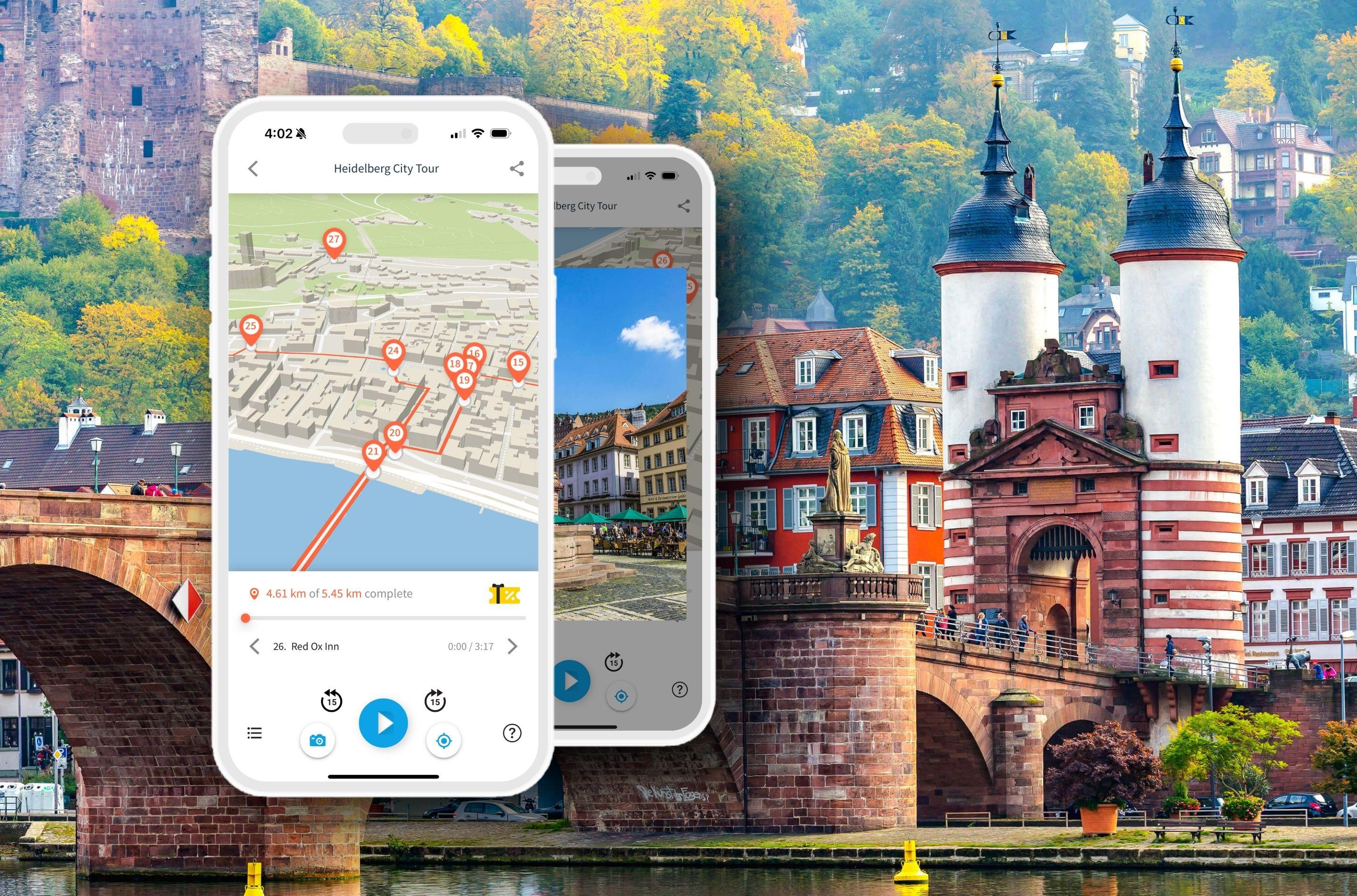 Heidelberg Walking City Tour with a Smartphone Audio Guide - cover photo