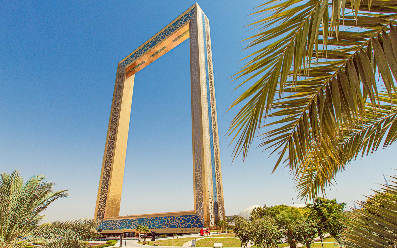 Dubai Frame tour & Desert Safari with BBQ Dinner with transfers - cover photo