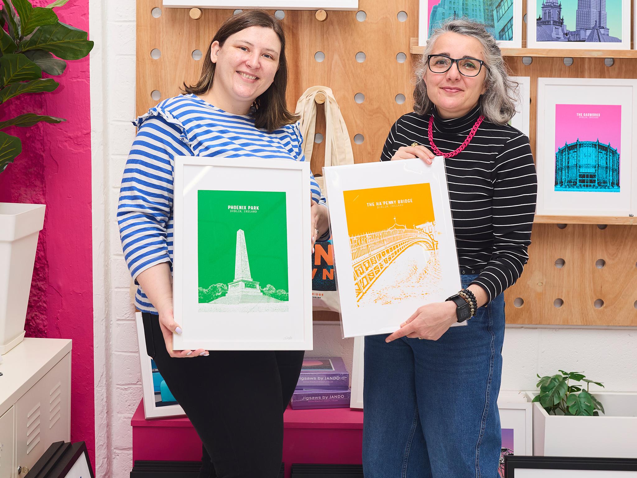Screen Print a Dublin Landmark - Creative Workshop - photo 4