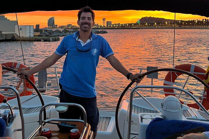 Barcelona Sunset Private Sailing with Open Bar & Snacks (max 9) - photo 3