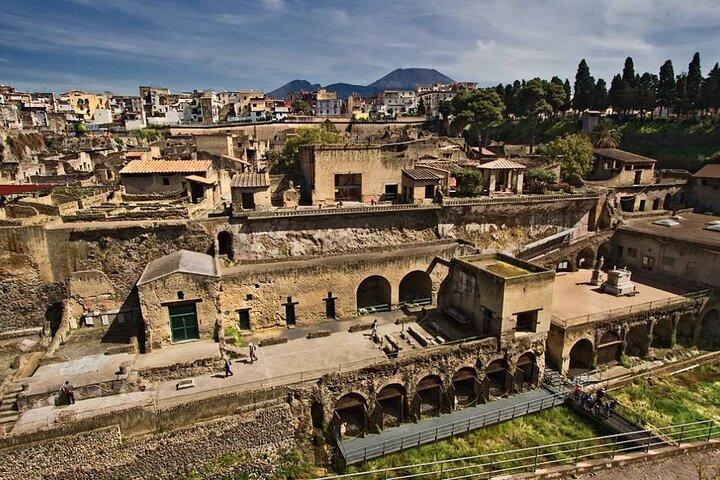 Pompeii, Herculaneum, Vesuvius Hike Small-Group Tour from Naples - cover photo