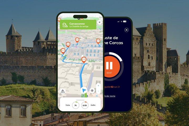 Carcassonne Audioguided walking tour 2h30 and 27 audios - cover photo