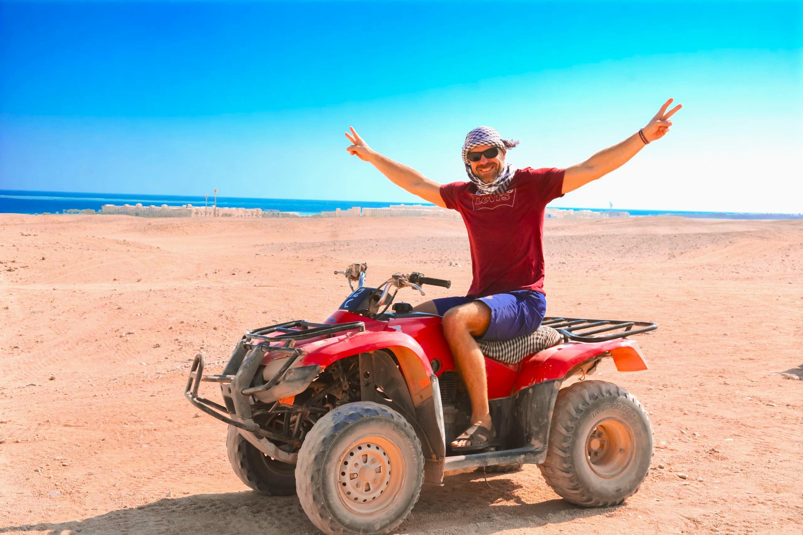 60-Min Ride Quad Bike Sharm El Sheikh Safari Tours Adventure - cover photo