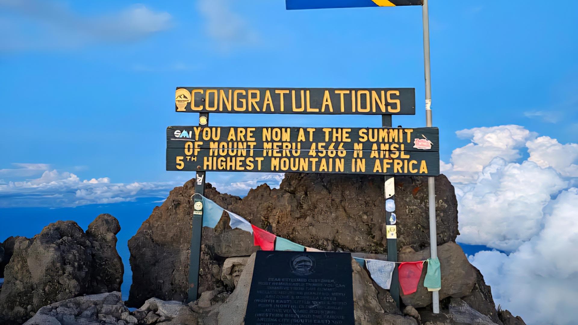 Mount Meru 3-Day Private Luxury Trek | Arusha National Park, Tanzania - cover photo