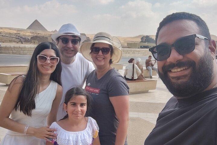 Hurghada Day Trip to Pyramids of Giza and Egyptian Museum VIP - cover photo