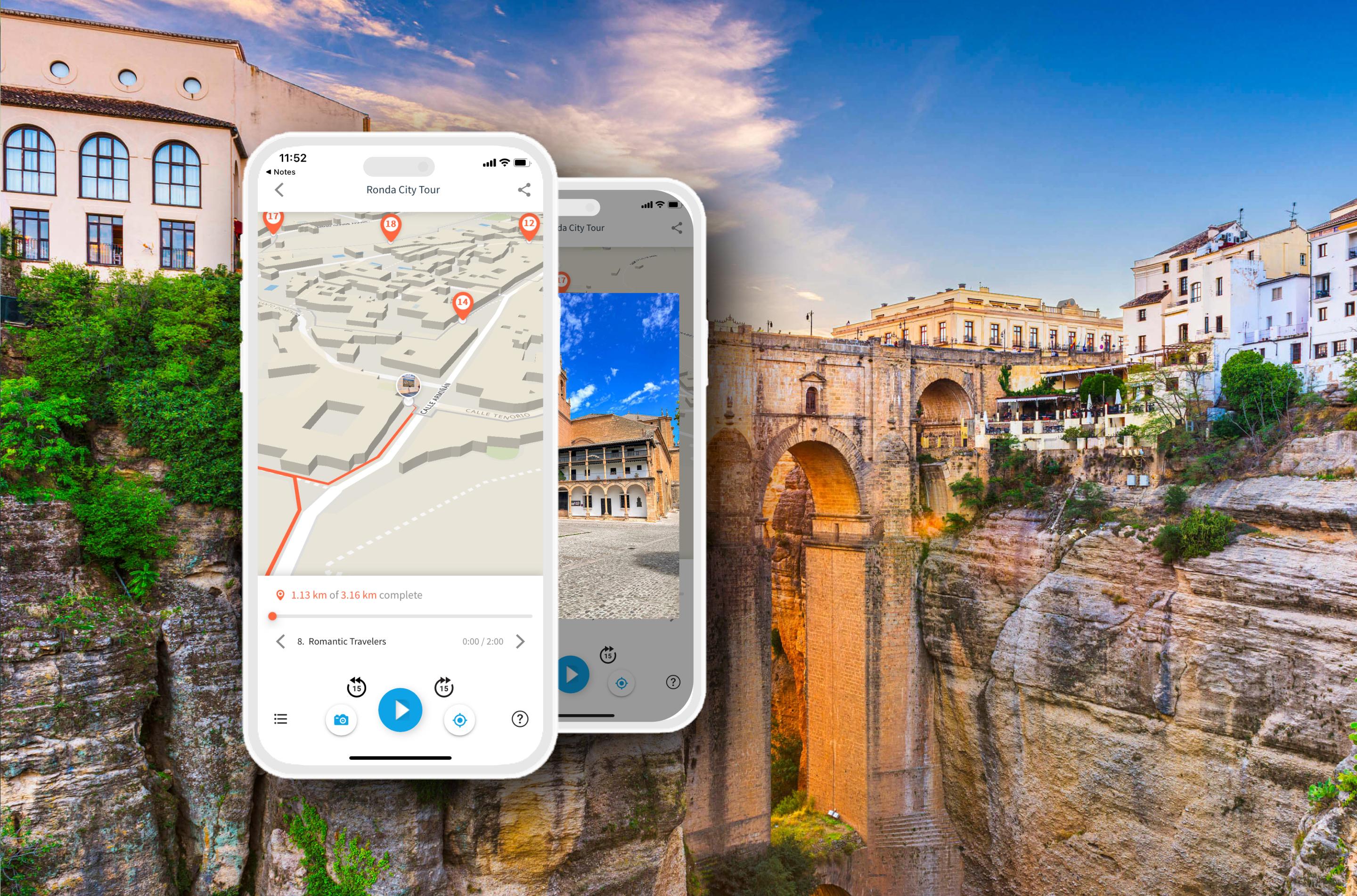 Ronda: Walking Tour with an Audio Guide App - cover photo