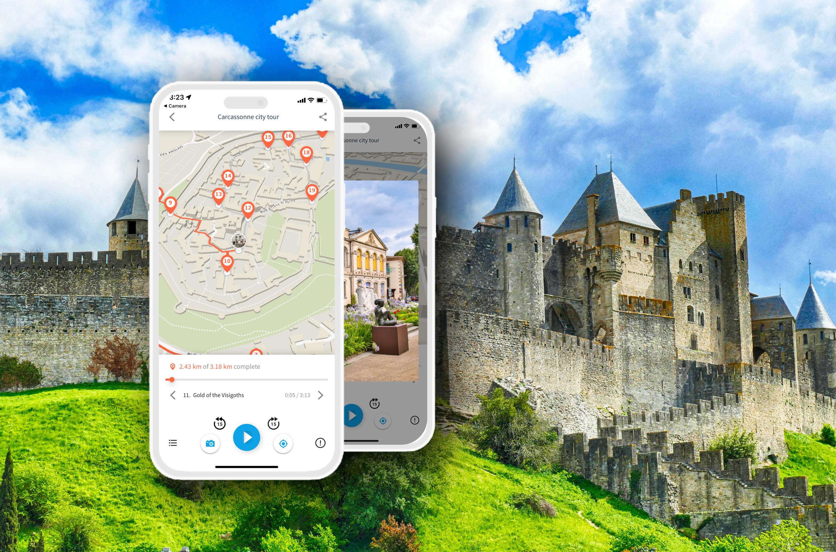 Carcassonne: walking tour with audio guide - cover photo