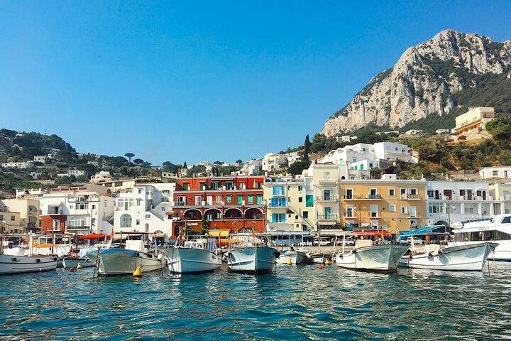 Capri Anacapri with Optional Boat Ride Small Group from Sorrento - cover photo