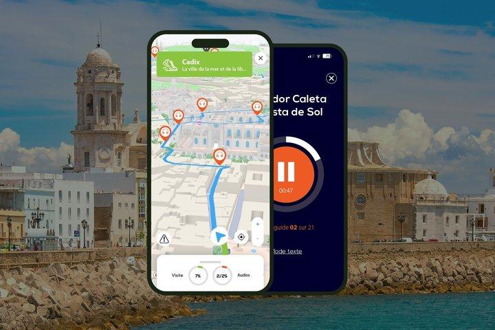 Cadiz Audio guided walking tour 2h30 and 25 audio comments - cover photo