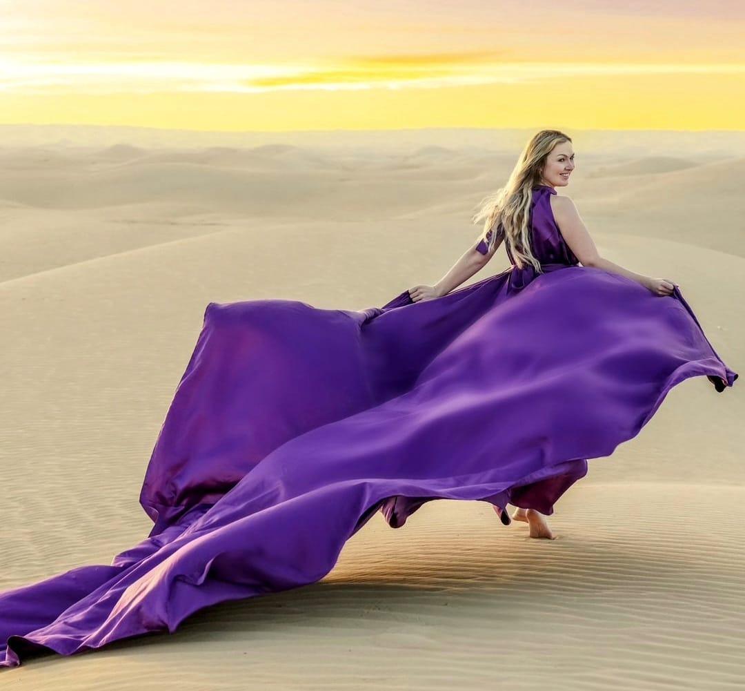 Dubai Flying Dress Photo Shoot with Transfers - photo 5
