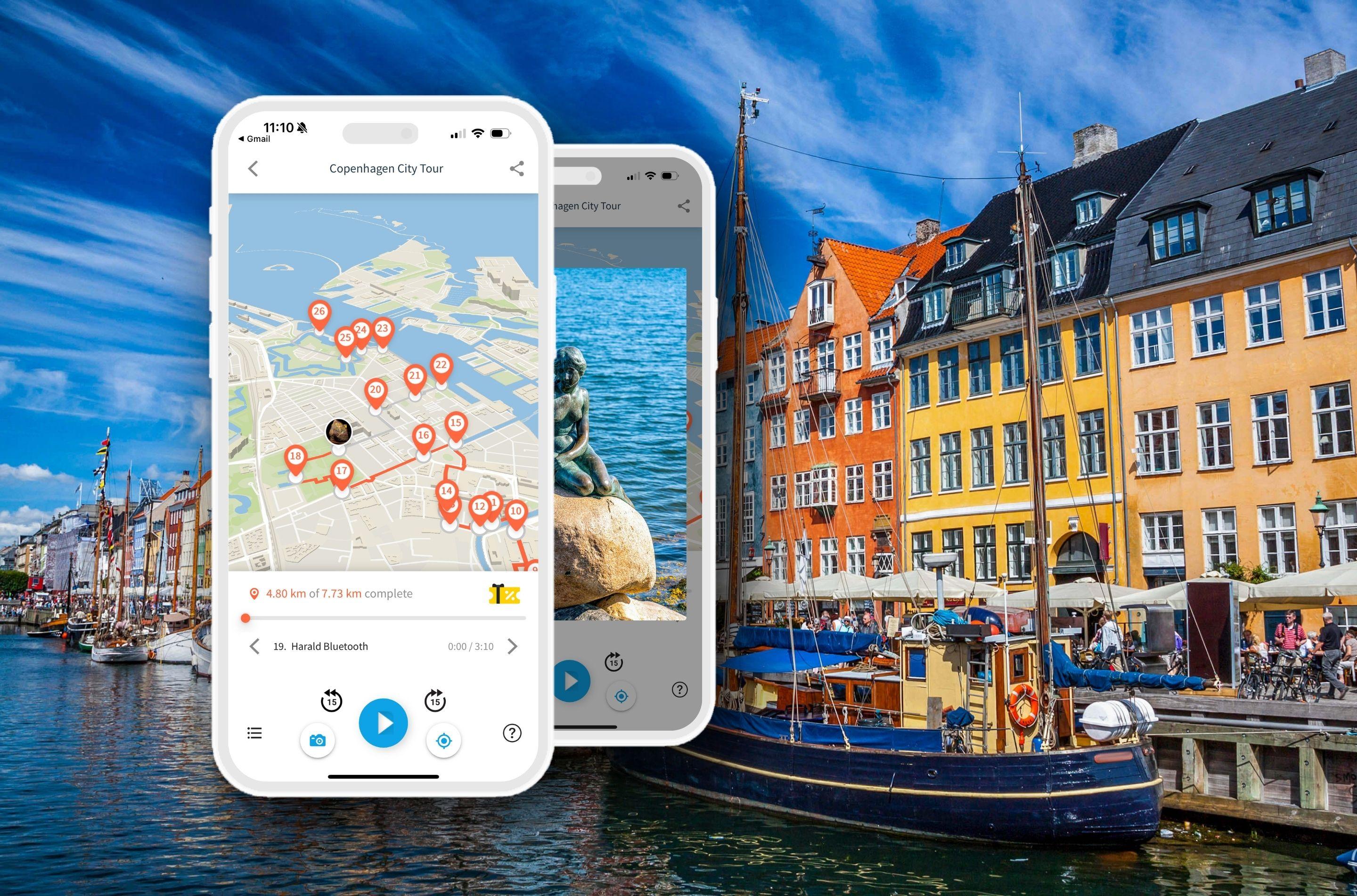 Copenhagen Walking City Tour with Smartphone Audio Guide - cover photo