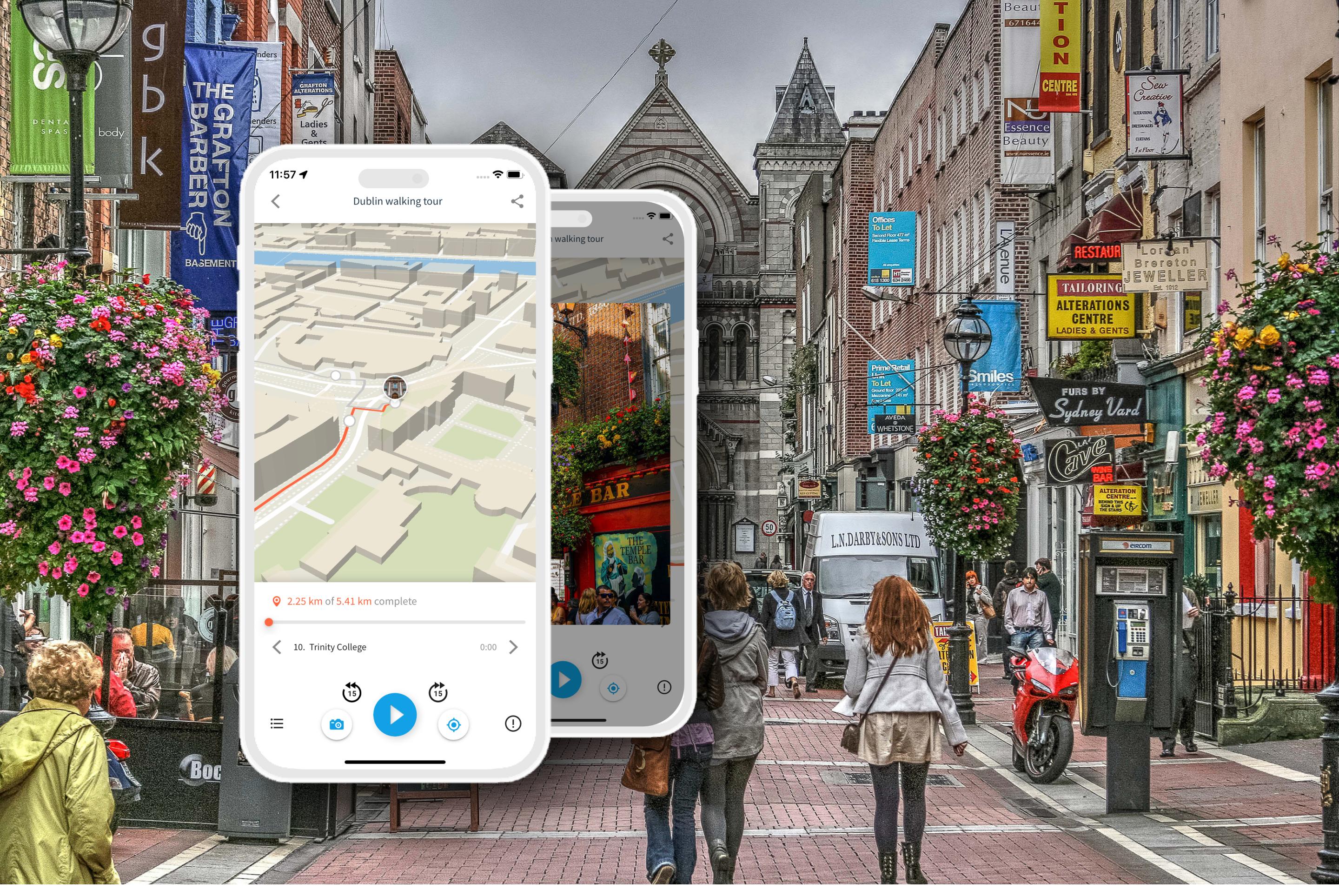 Dublin walking tour - cover photo
