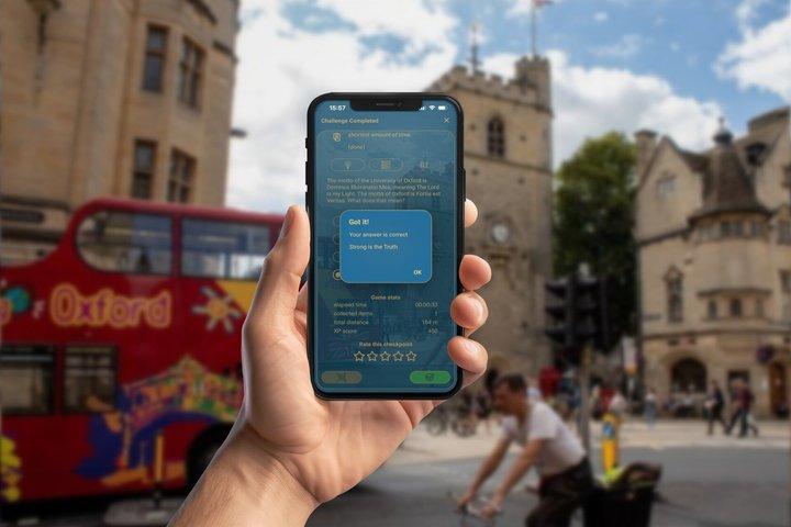 Oxford Exam GPS App Walking Tour Mobile Game - photo 2