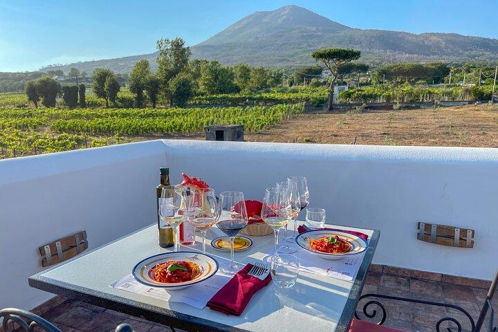 Organic Wine Tasting & Lunch on Vesuvius with Transfer from Pompeii - cover photo