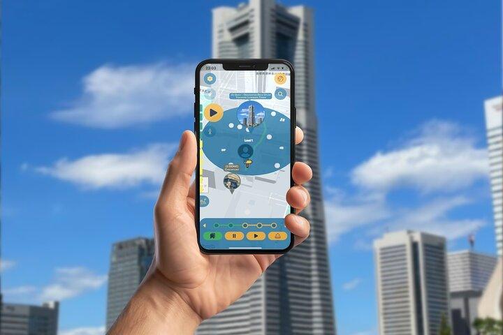 Yokohama Fantasy GPS App Walking Tour Mobile Game - photo 2