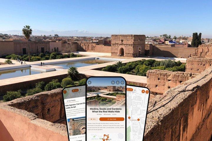 Marrakech Medina, Palaces & Secret Gardens Self-Guided Audio Tour - cover photo