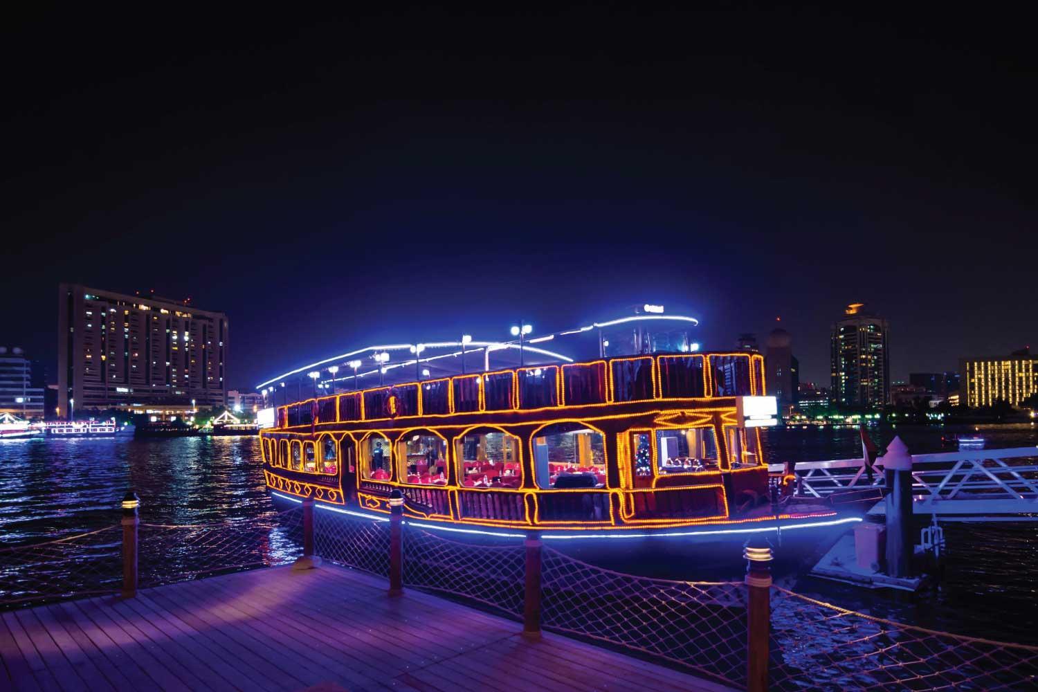 Dubai Marina Dhow Dinner Cruise Tickets - cover photo