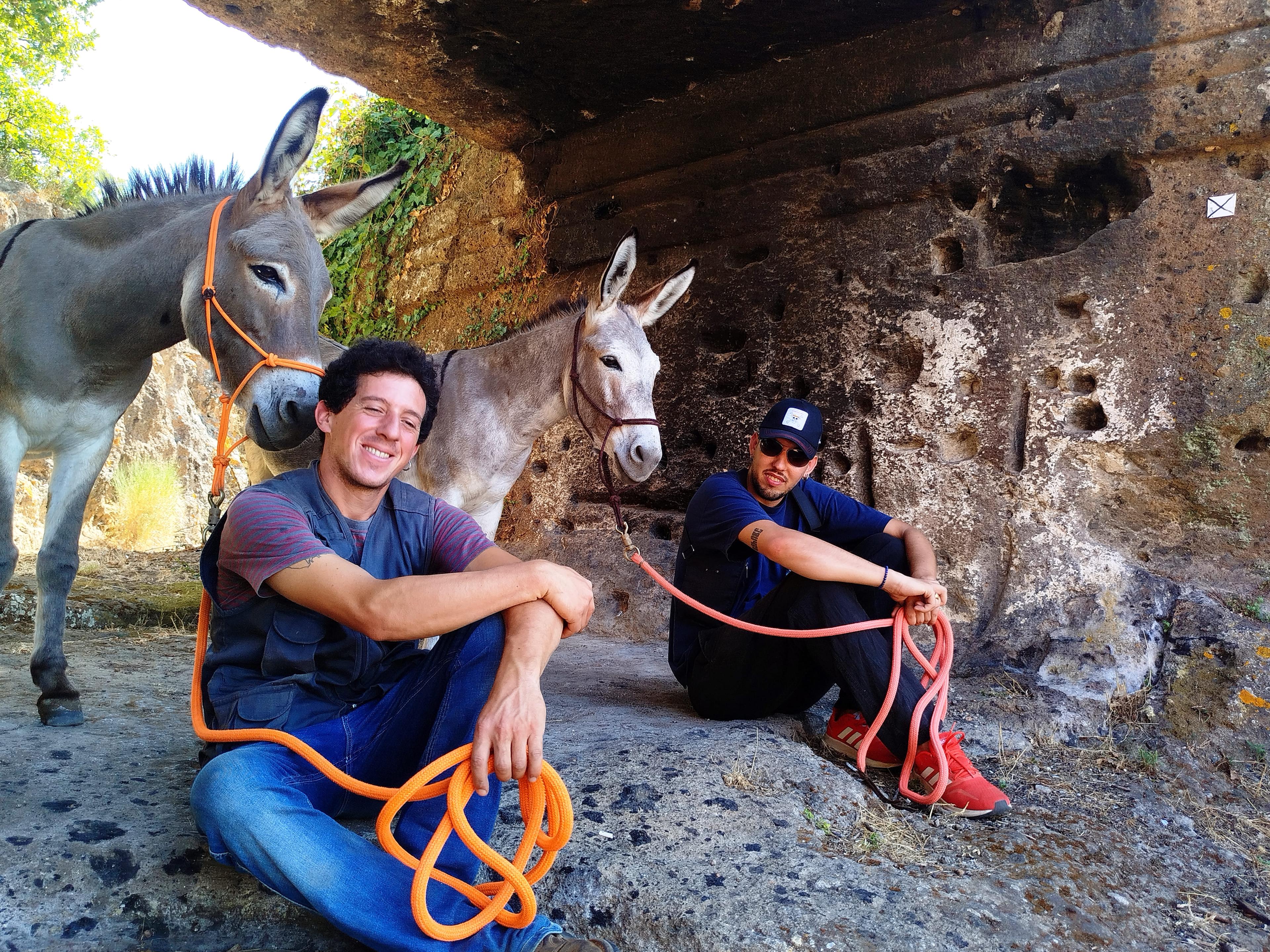 Walk with Donkeys and Visit the Porcine Caves near Viterbo - photo 3