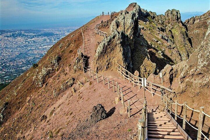 Pompeii, Vesuvius Hike and Wine Tasting with Lunch from Naples - cover photo