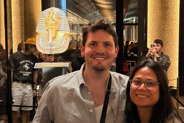 Luxury Private Giza Pyramids Sphinx Grand Egyptian Museum Tour - cover photo