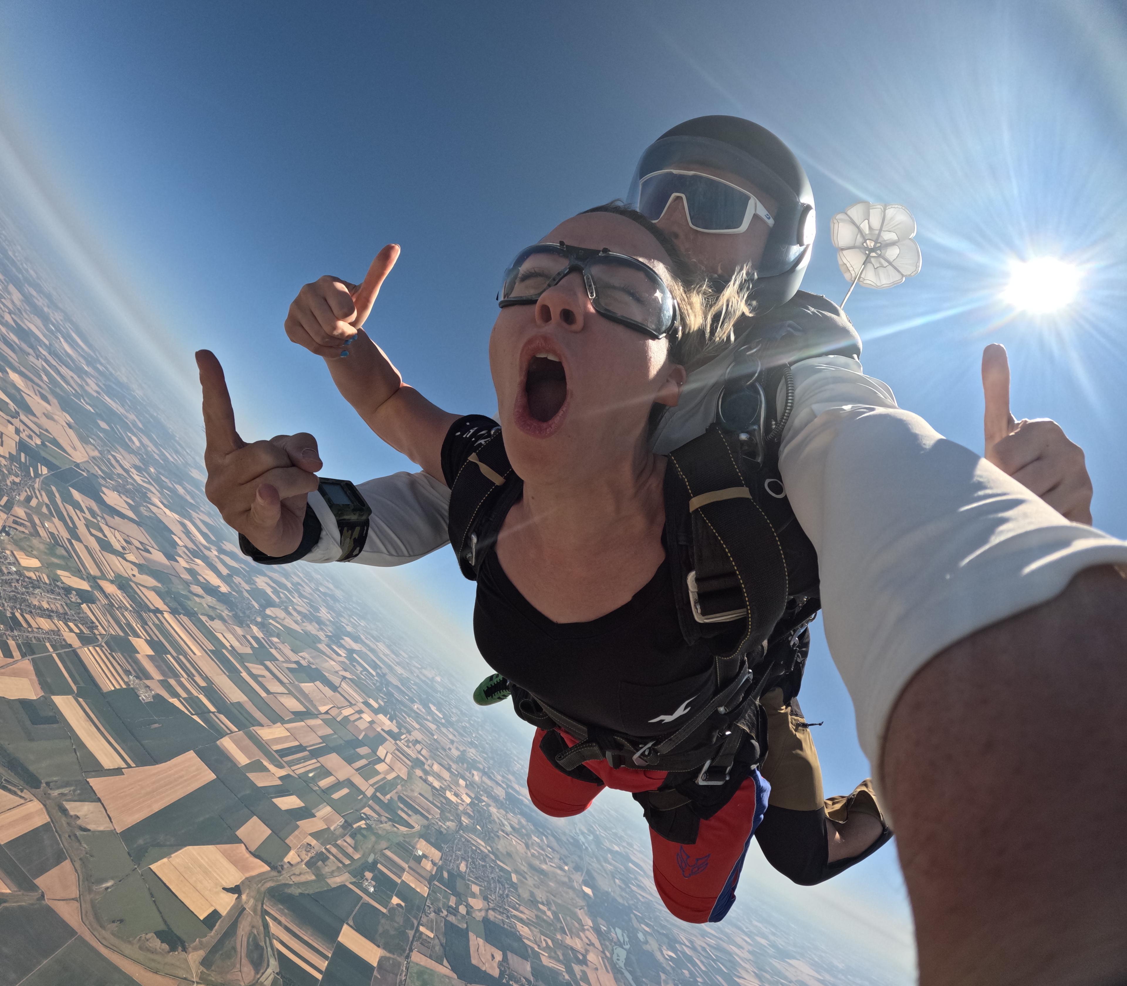 Tandem Skydive Hungary. Altitude: 14.000ft - photo 2