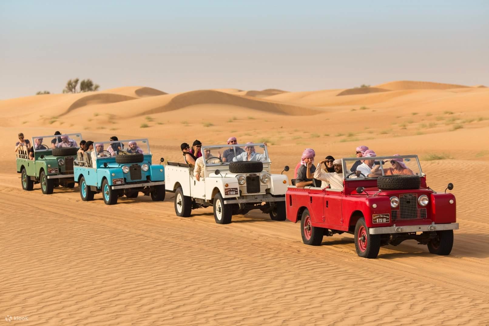 DUBAI PLATINUM HERITAGE DESERT SAFARI WITH BBQ DINNER - cover photo