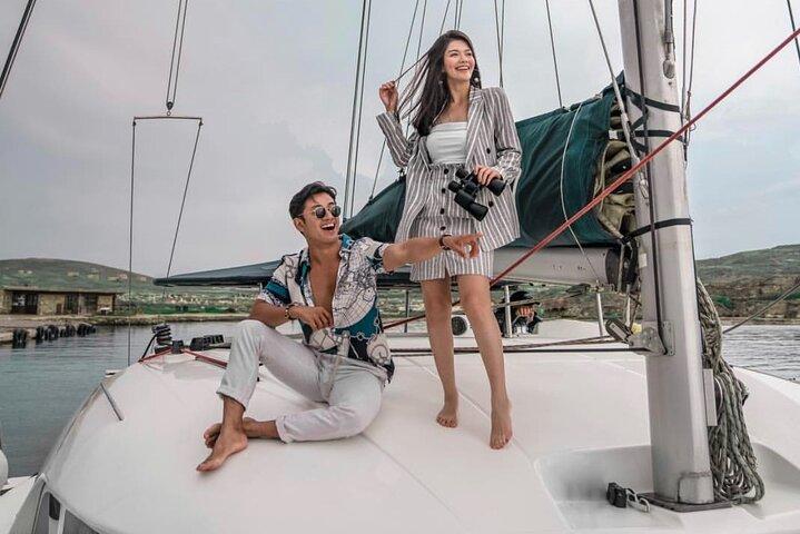 Luxury Catamaran Semi private cruise with meals & drinks and transportation. - photo 5