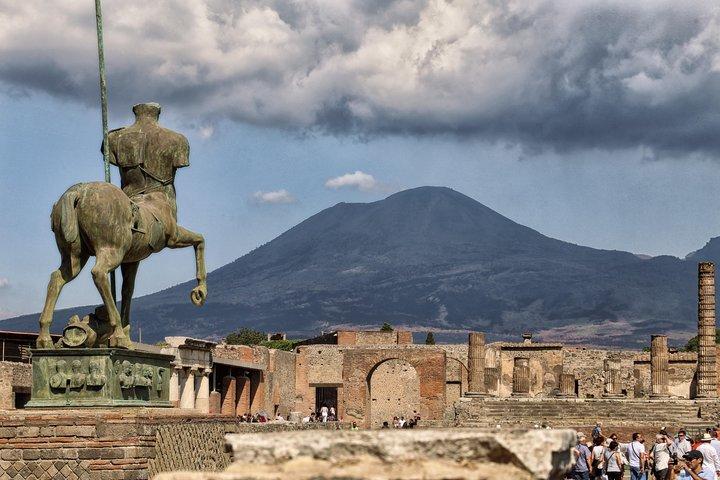 Discover Pompeii: Amazing Day Trip from Rome by High-Speed Train - cover photo