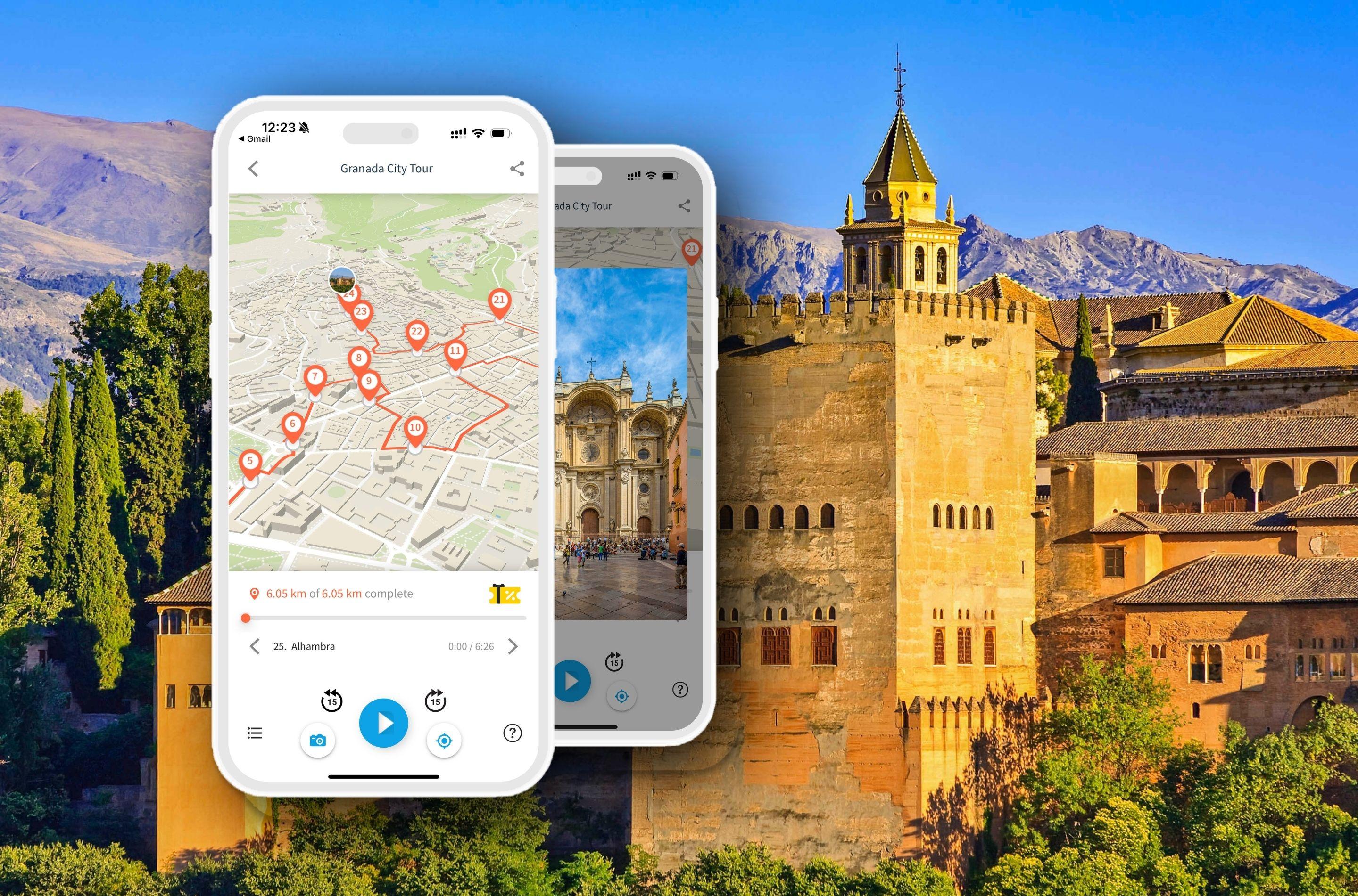 Granada Walking Tour with an Audio Guide on Your Smartphone - cover photo