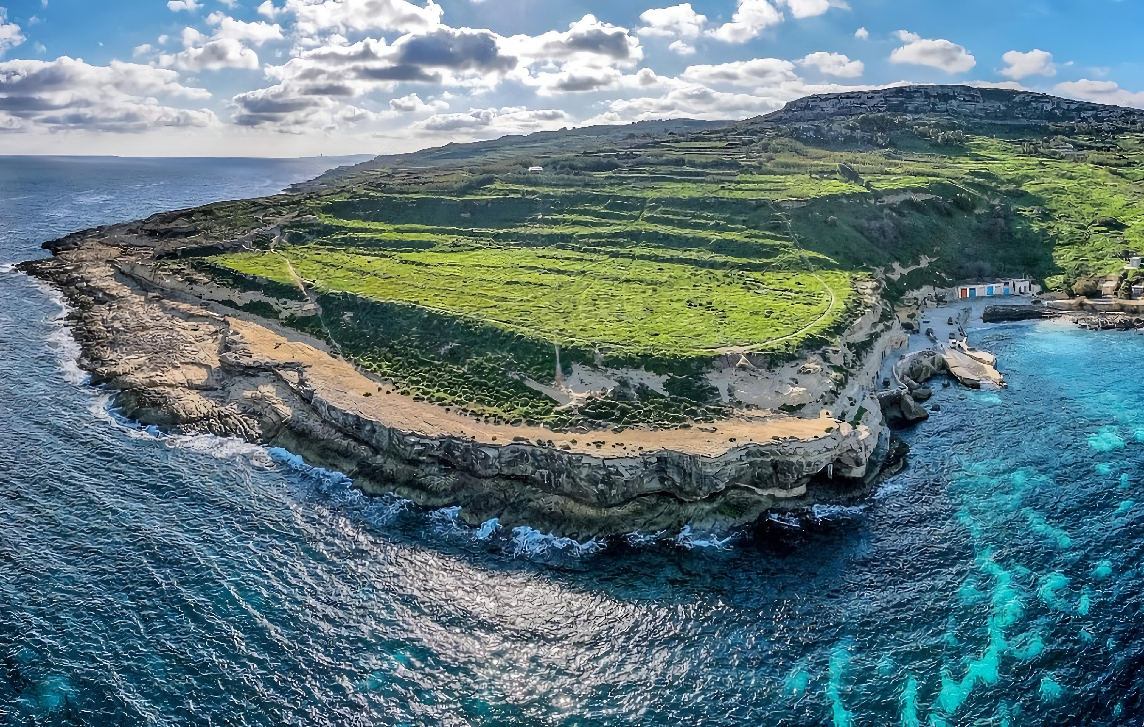 Gozo and Comino: 9 Bays Cruise Including Traditional Ftira and Transport - cover photo