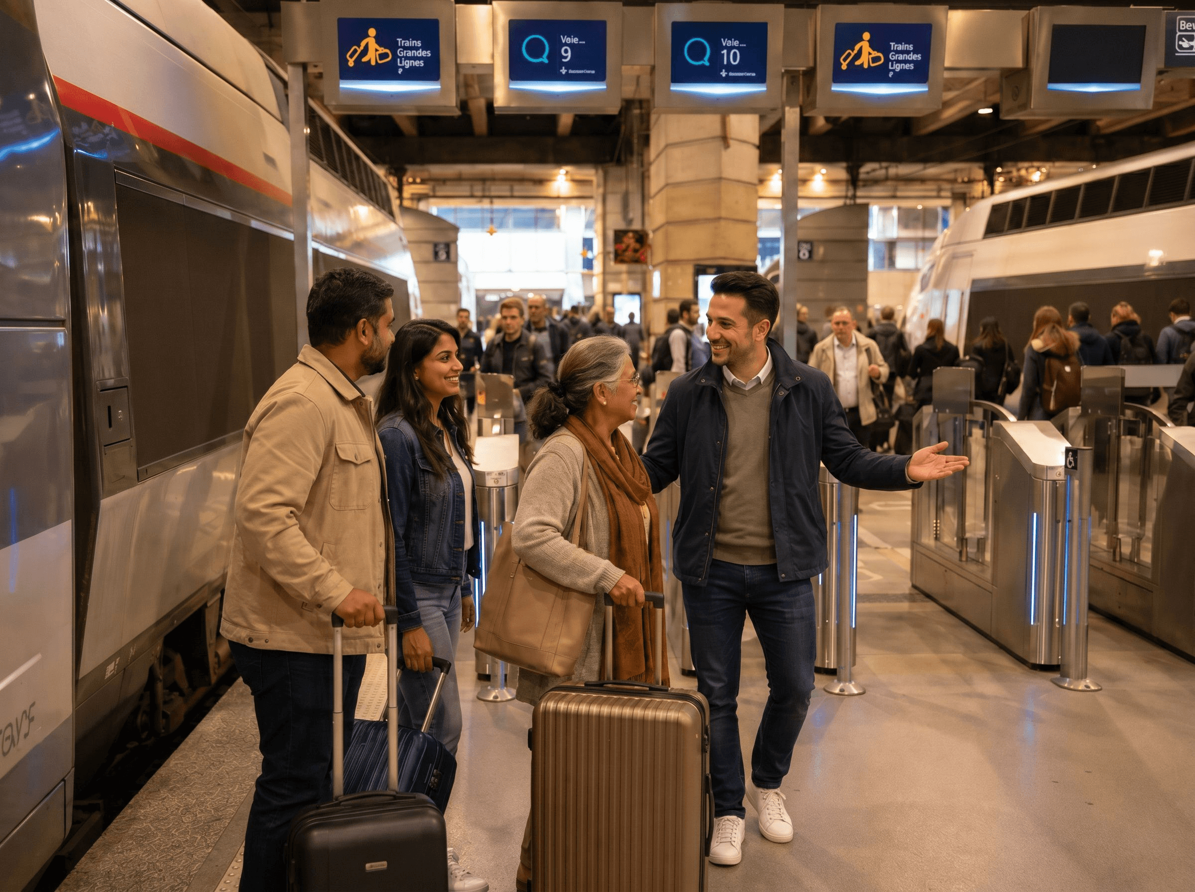 Paris Orly Airport arrival + Metro & Neighborhood Tour - photo 3